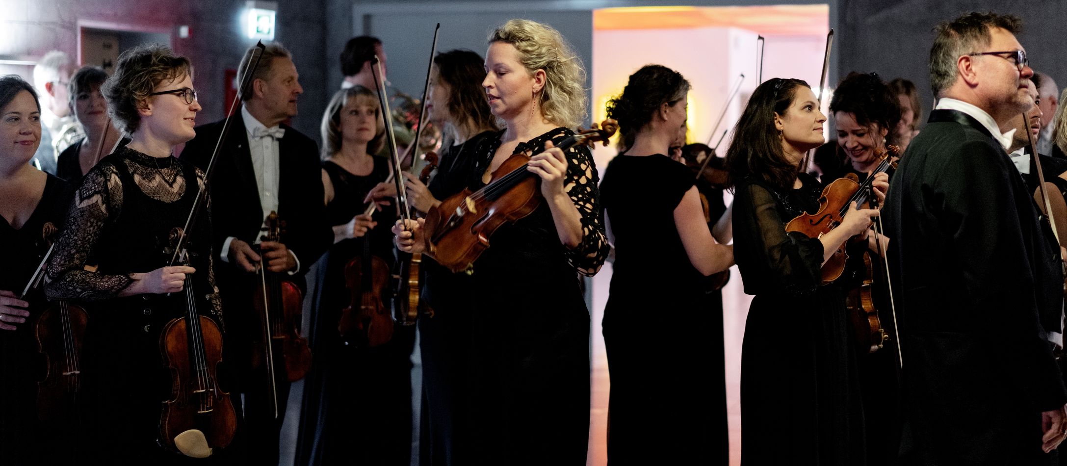 Orkester Backstage orkestret lignet op