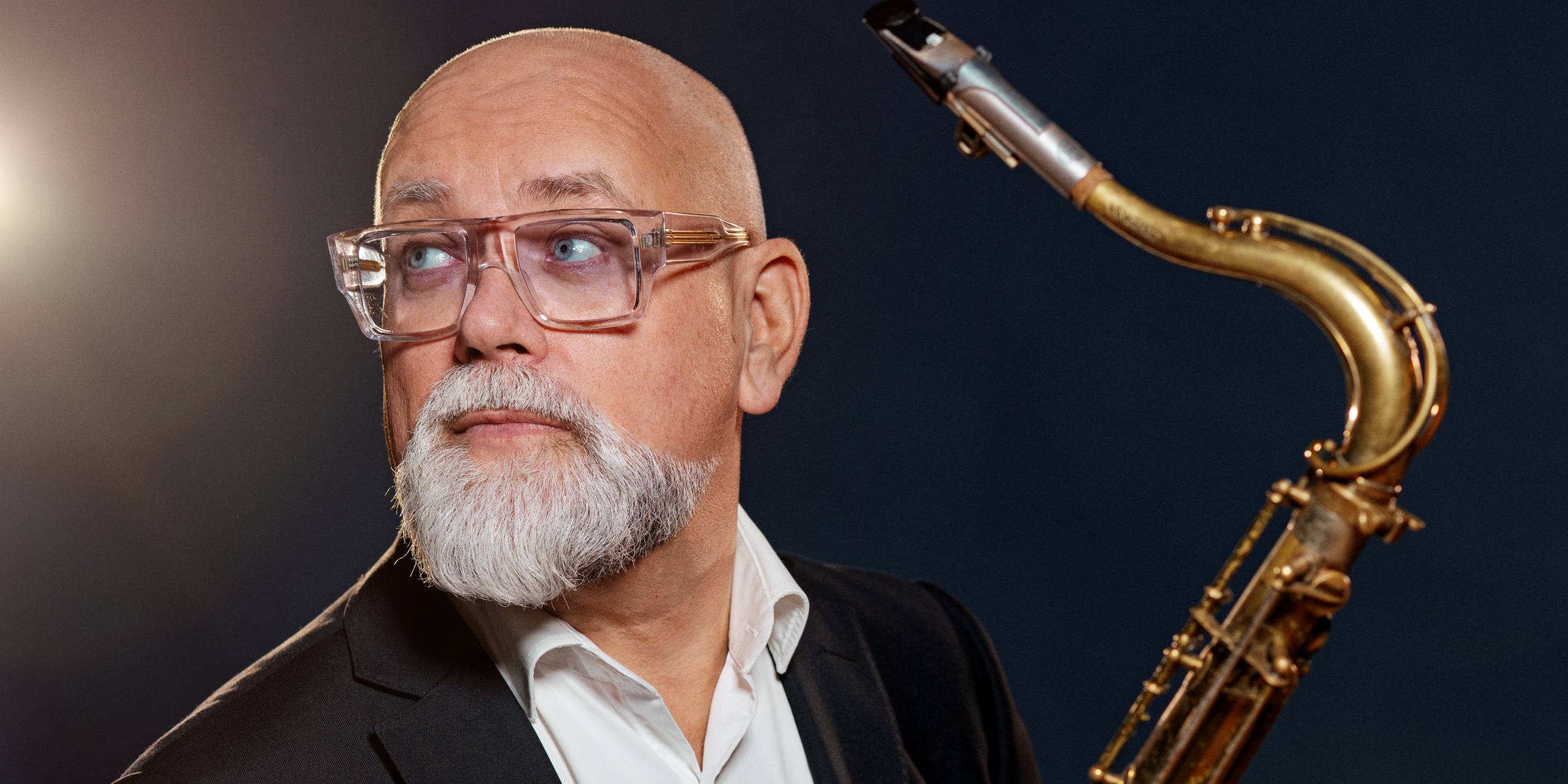 Portræt af Karl-Martin Almqvist, saxofon