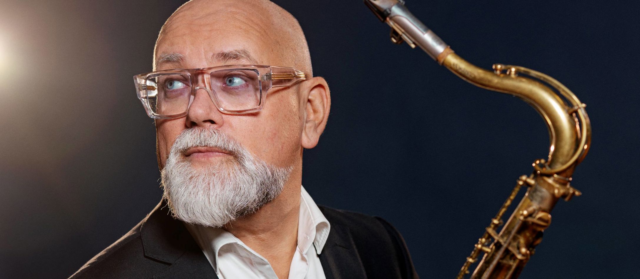 Portræt af Karl-Martin Almqvist, saxofon