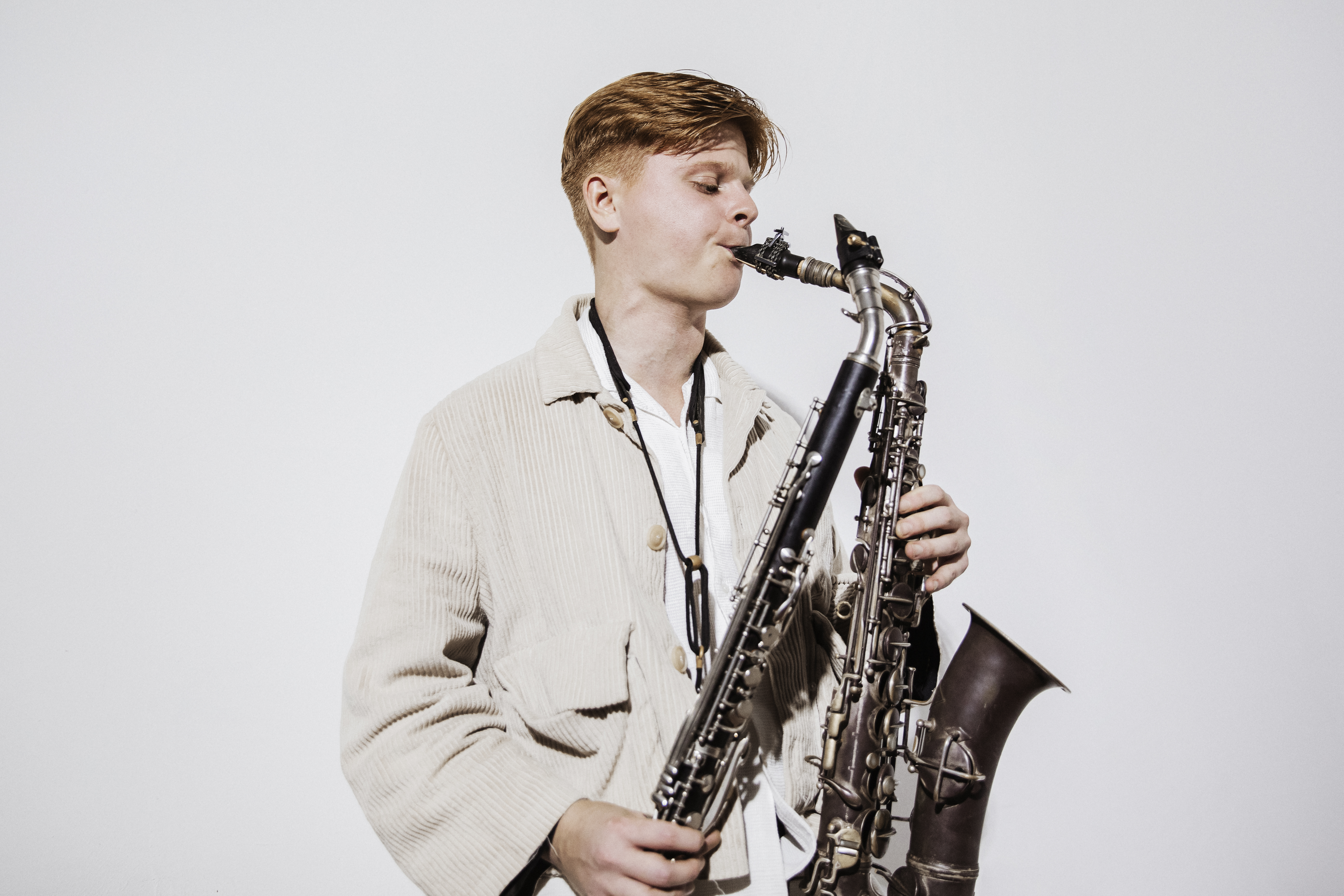 Asger Uttrup Nissen. Altsaxofon: DR Big Band Sessions Ung dansk jazz 2024