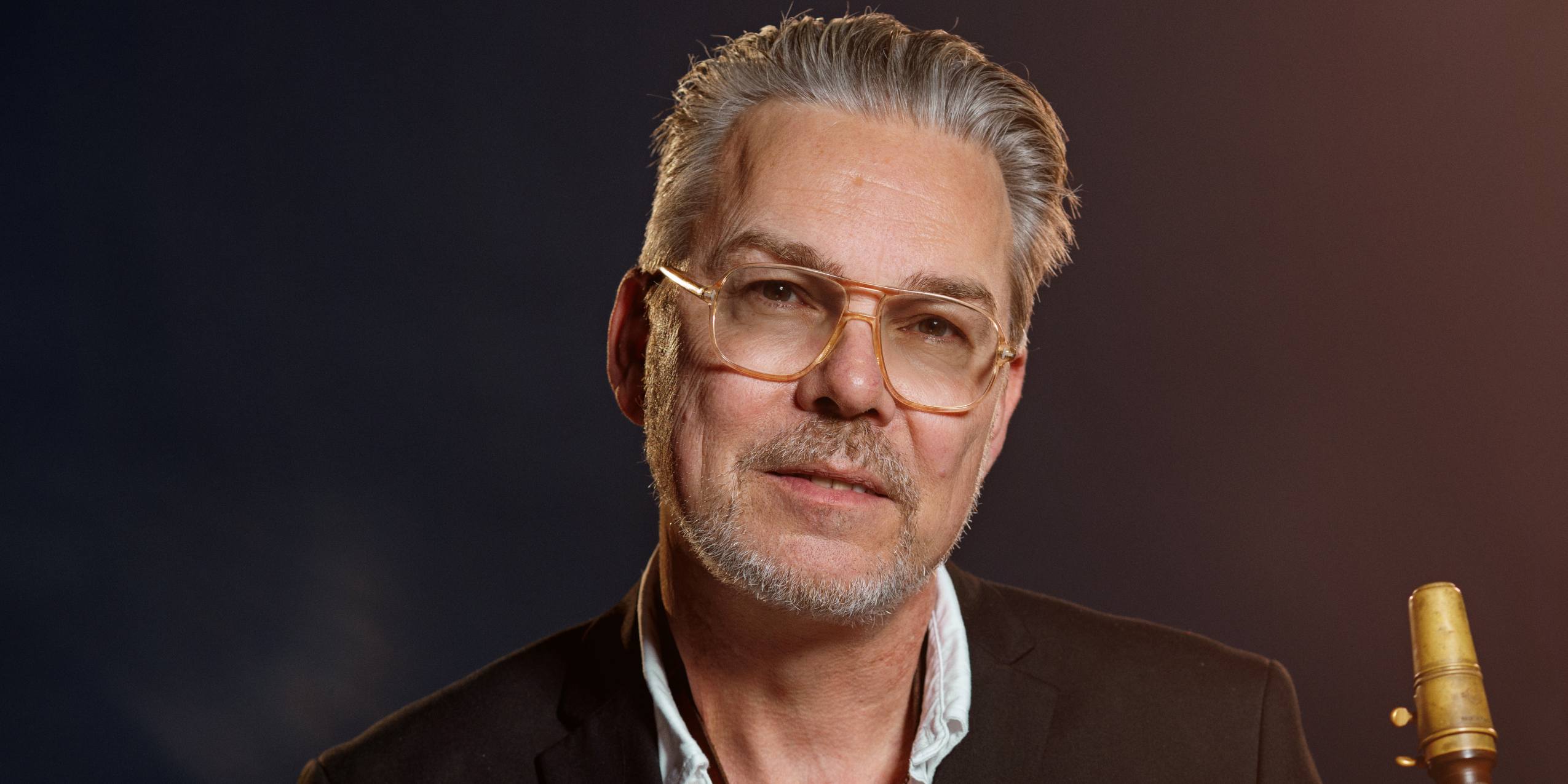 Portræt af Peter Fuglsang, saxofon