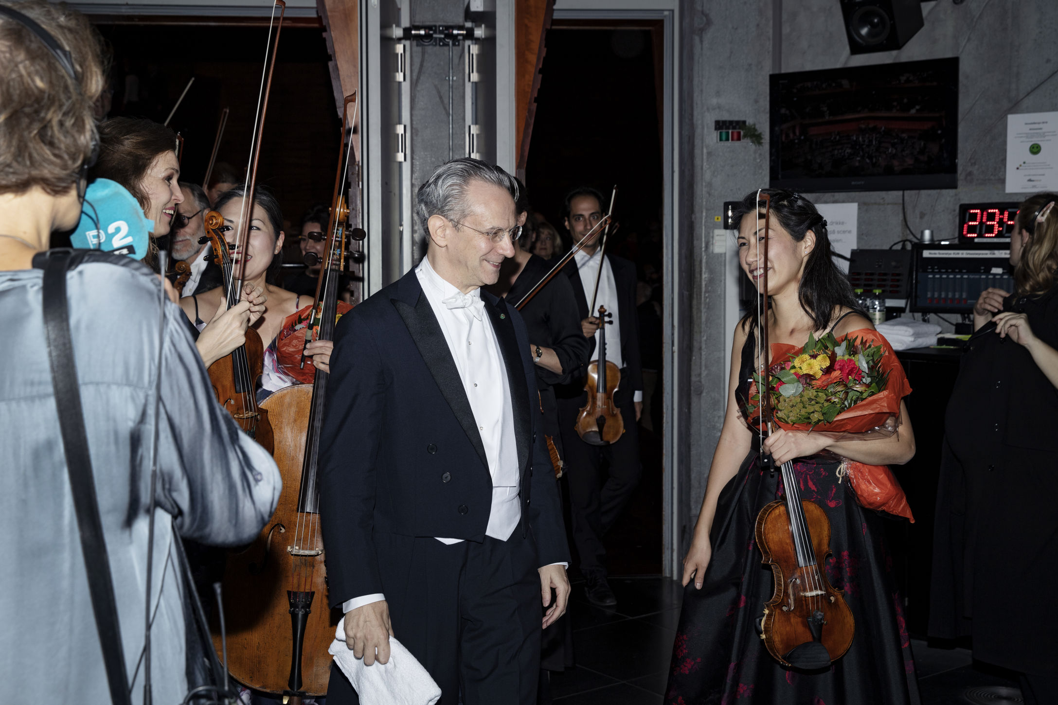 Fabio Luisi backstage