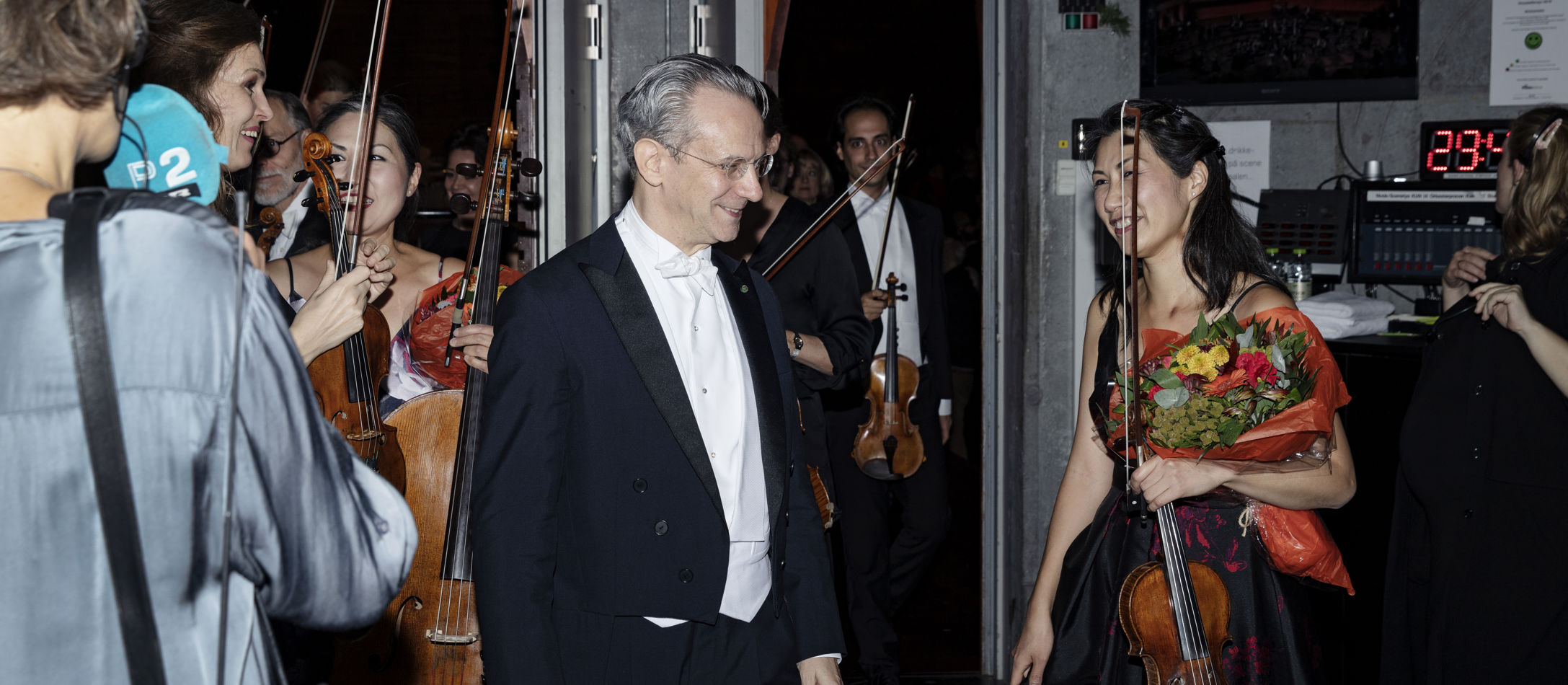 Fabio Luisi backstage