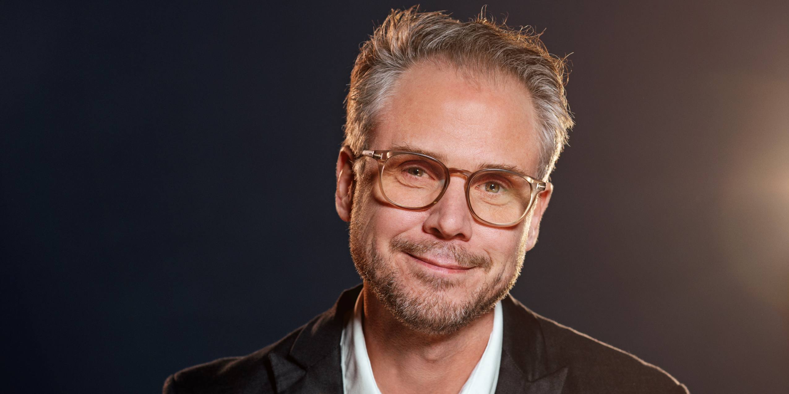 Portræt af Mads la Cour, trompet