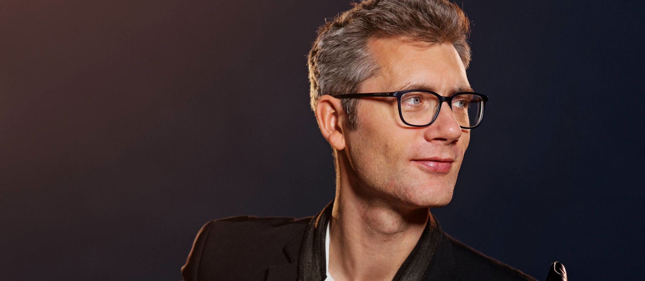 Portræt af Frederik Menzies, saxofon