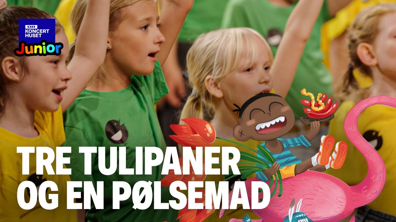 Sang til Skolernes Sangdag 2026: Tre tulipaner og en pølsemad